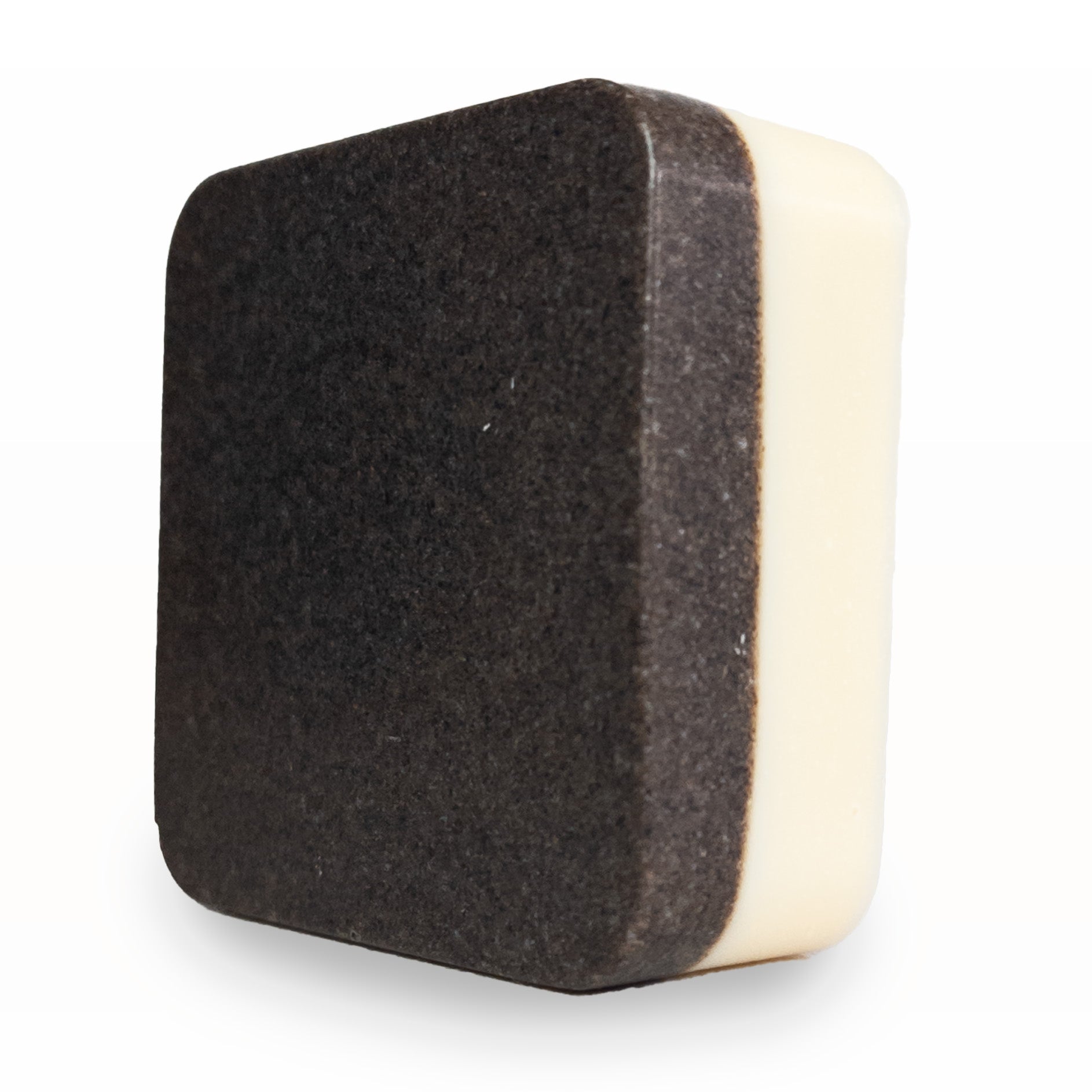 Lavender BOGO Set (Buy Full Size, Get Rose Guest Bar Free) 2-in-1 exfoliating soap bar with gritty texture and upcycled coffee grounds.