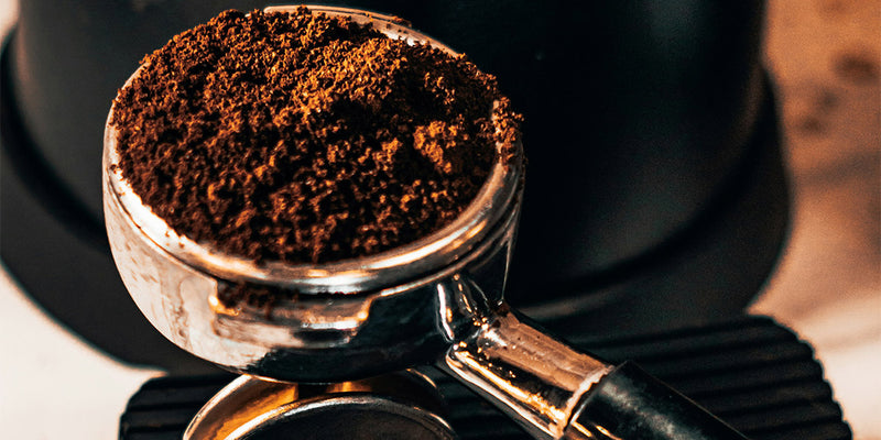 Upcycled espresso grounds