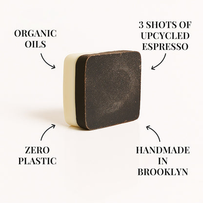 Lavender Upcycled Coffee Soap – Cleanse + Hydrate